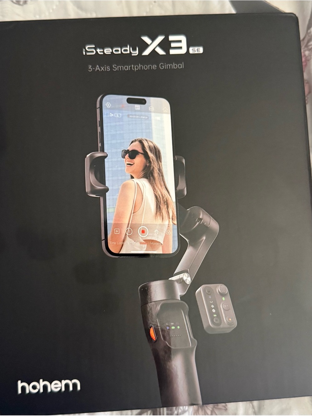 Hohem iSteady X3 SE Smartphone Gimbal - Black